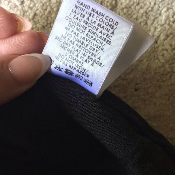 Peixoto Flamingo T Strap Black One-Piece Swimsuit - Picture 10 of 10